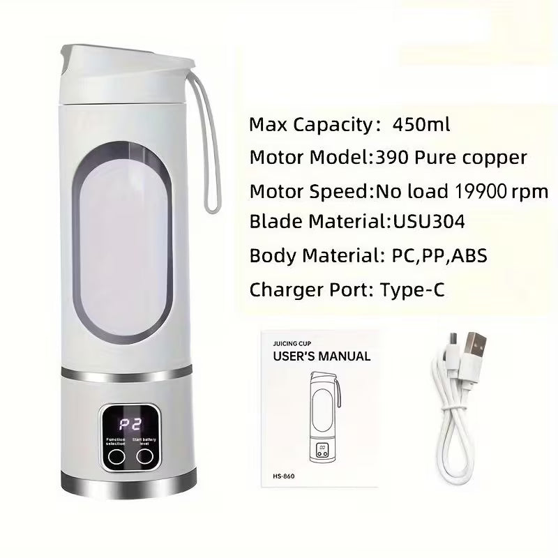 Portable Blender & Handheld Juicer
