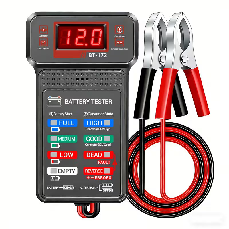 Battery Tester with Digital Display