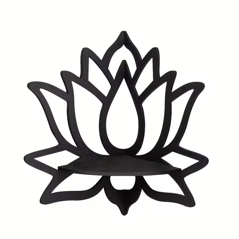 Creative Lotus Wall Corner Cabinet