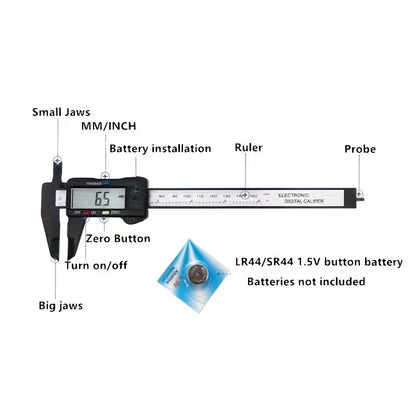 Electronic digital caliper