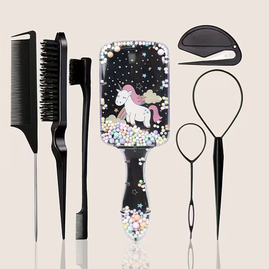7pcs Air Cushion Hair Comb Set