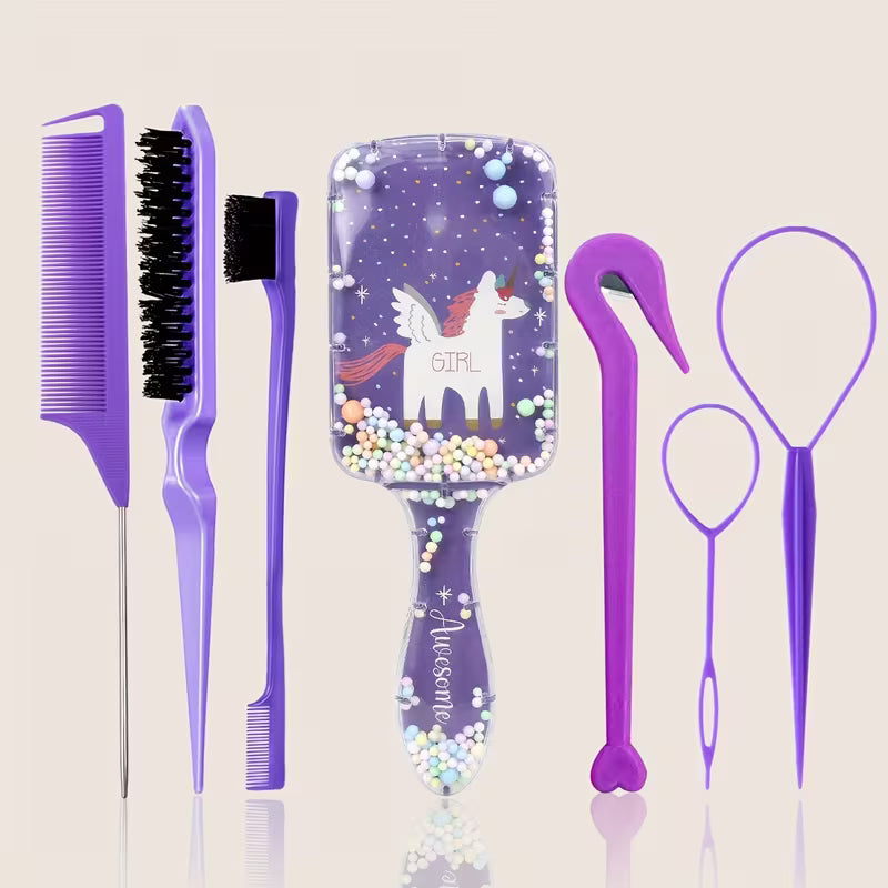 7pcs Air Cushion Hair Comb Set
