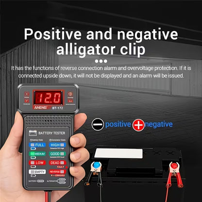Battery Tester with Digital Display