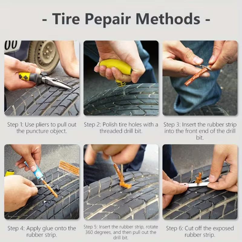 Car Tire Repair Kit