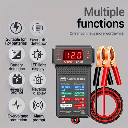 Battery Tester with Digital Display