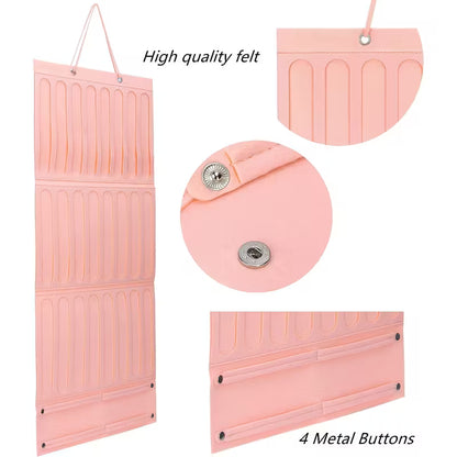 Felt Storage Bag Compatible for Hairpins, Bows, Clips &amp; Headdresses