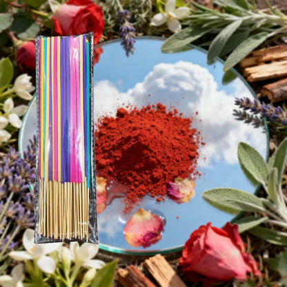 7 Flavors Mixed Pack of 50 Incense Sticks
