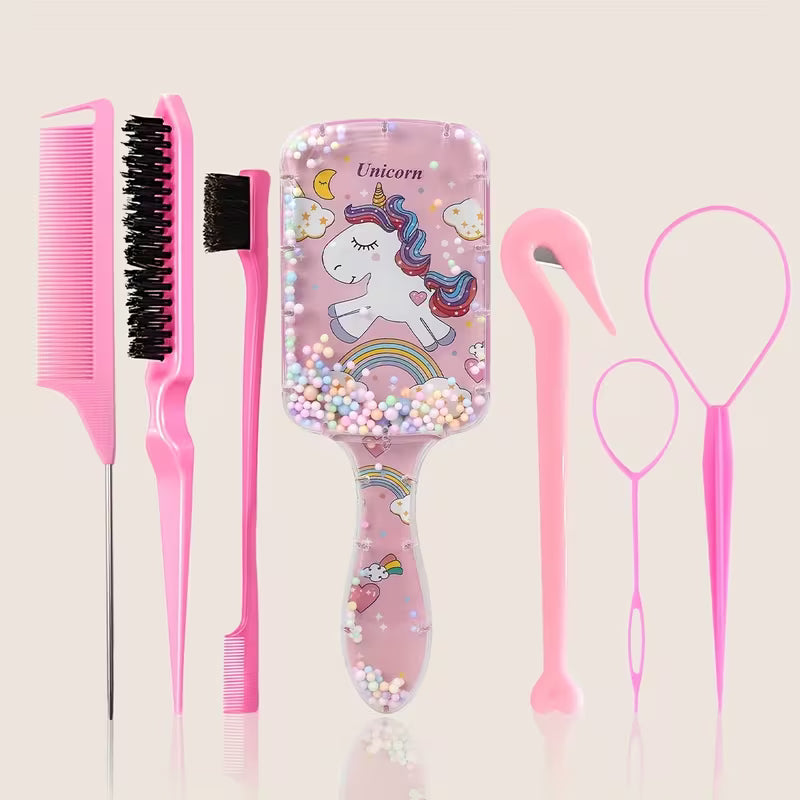 7pcs Air Cushion Hair Comb Set