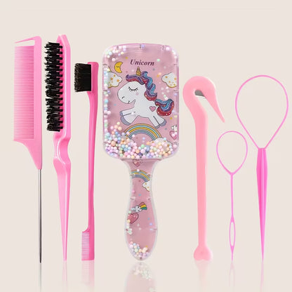 7pcs Air Cushion Hair Comb Set