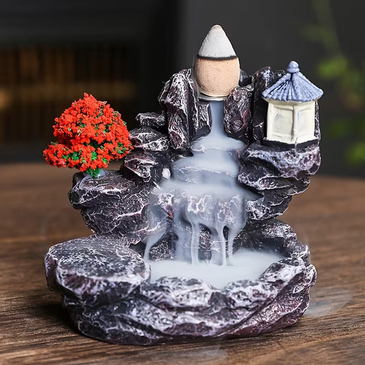Chinese Waterfall Backflow Incense Holder