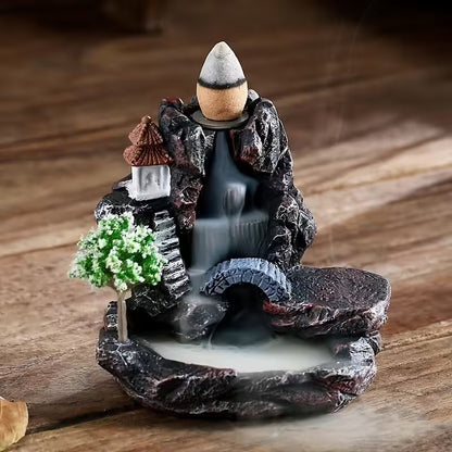 Chinese Waterfall Backflow Incense Holder
