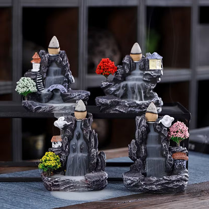 Chinese Waterfall Backflow Incense Holder